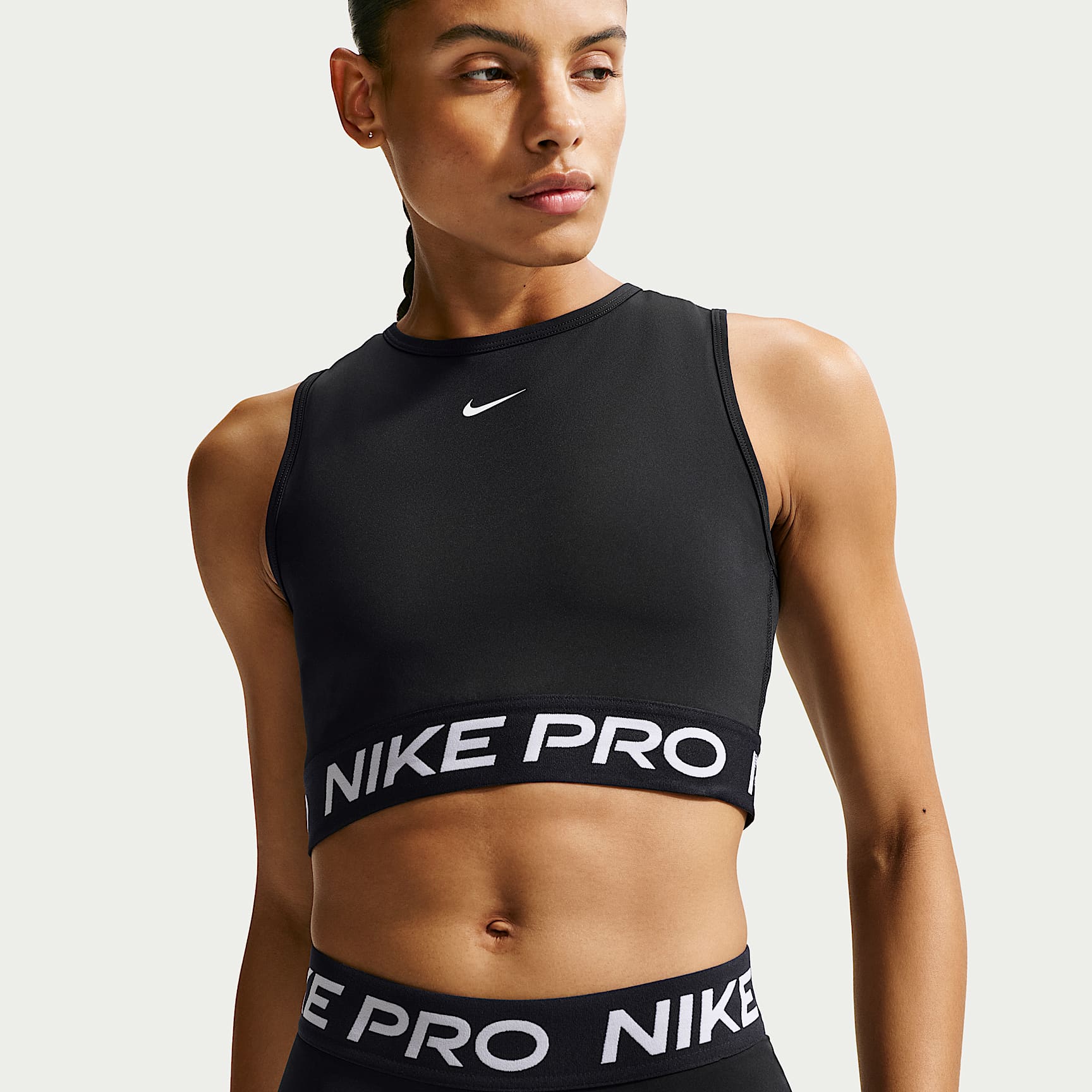 Nike Pro Women's Dri-FIT Cropped Tank Top. Nike.com